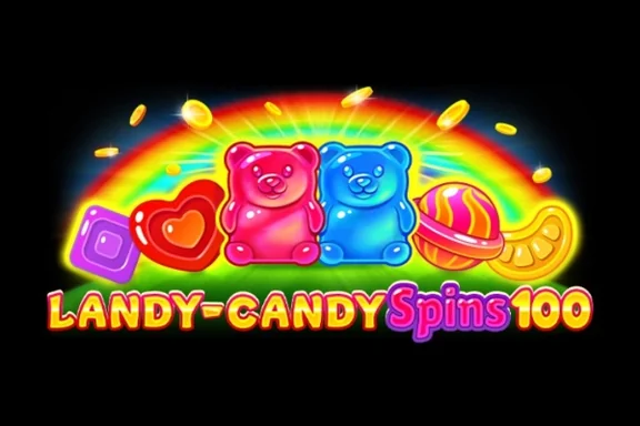 Capa do slot Landy Candy Spins 100